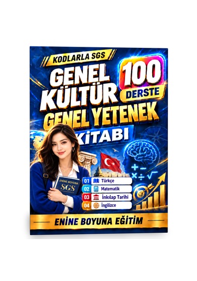Kodlarla Sgs Genel Kültür Genel Yetenek 100 Derste Hazırlık Kitabı