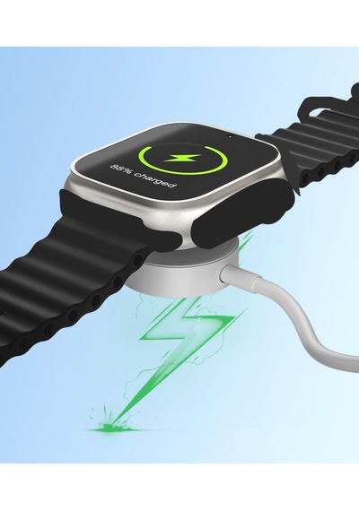 Linkage Lws9 Akıllı Saat Kablosuz Şarj Cihazı 2.8w Manyetik Şarj Pedi, 1 Metre Usb Type-c Kablo Çok Renkli