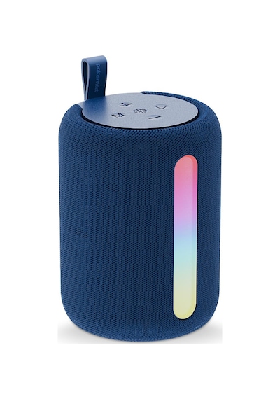 Polosmart Fs110 Işıklı Taşınabilir Kablosuz Bluetooth Speaker Hoparlör 1200 Mah Navy