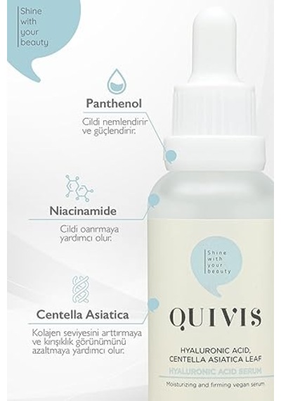 Vivia Yoğun Nemlendirici Dolgunlaştırıcı Yenileyici Ve Onarıcı Cilt Serumu Hyaluronic Acid 30 Ml