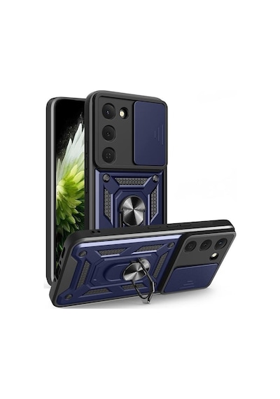 Adige Tecno Spark 40 Pro Kılıf Pars Yüzüklü Standlı