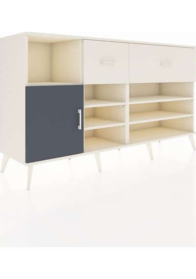Kronos Konsol 6 Raflı 2 Çekmeceli Tek Kapaklı 176x59x99 Aytaşı-a Aytaşı-antrasit/aytaşı Kronos Konsol 6 Raflı 2 Çekmeceli Tek Kapaklı 176x59x99 Aytaşı-a Aytaşı-antrasit/aytaşı