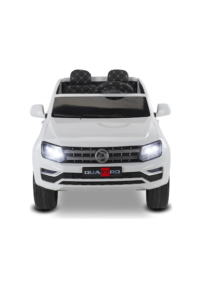 Quattro 4x4 Uzaktan Kumandalı Akülü Araba 18ah Akülü Çocuk Araçları Beyaz Beyaz