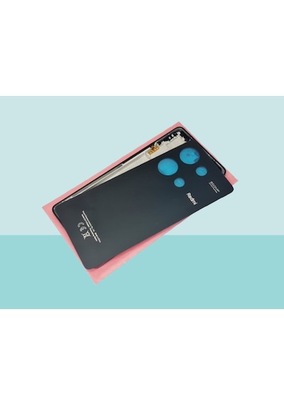 Tkgz Xiaomi Redmi Note 13 - 4g - Full Kasa Arka Kapak Batarya Kapağı - Siyah Çok Renkli