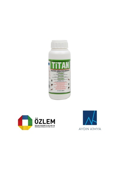 Titan Emülsiyon Konsantre Haşere Ilacı 500 Ml
