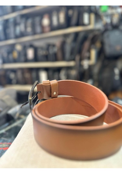 Trg Polo Taba 4 Cm Deri Erkek Kemeri- 120