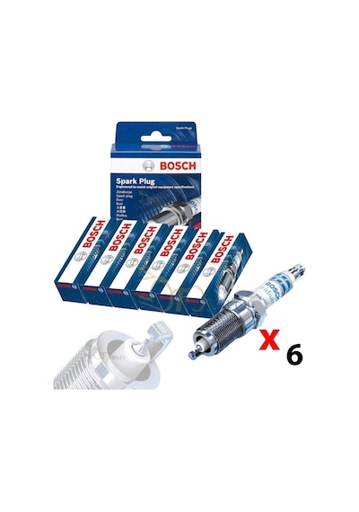 Bosch Iridyum Lpg Buji Mitsubishi Pajero 3.5 V6 24v 1994-2000 6 Adet