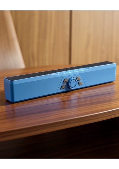 Bluetooth 5.4 Kablosuz Hoparlör 6 W Rgb Işıklı Mavi Bls86-5