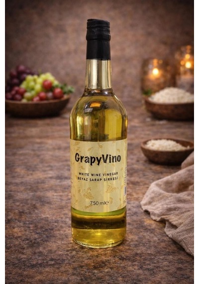 Grapyuino Beyaz Şarap Sirkesi 750 Ml
