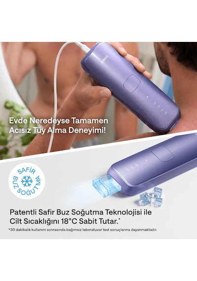 Ulike Air 3 Acıyı Önleyen Sapphire Buz Soğutma IPL Lazer Epilasyon Aleti