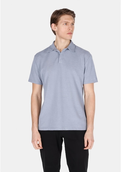 Colin's Colins Comfort Fit Polo Yaka Düz Erkek Mavi Kısa Kol Tişört Cl1073959 Cl1073959 Q1.v2 Blm Mavi