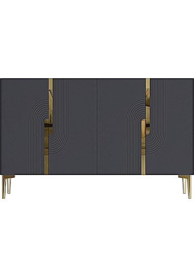 Ka1208ag Meyra120 Konsol, Kahve Köşesi Ve Tv Sehpası Antrasit-gold 120cm Antrasit-gold Ka1208ag Meyra120 Konsol, Kahve Köşesi Ve Tv Sehpası Antrasit-gold 120cm Antrasit-gold