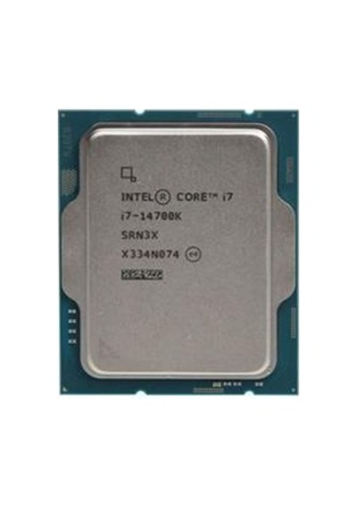 Intel Core İ7 14700k Tray 3.4ghz 33mb Önbellek 20 Çekirdek 1700 10nm Kutusuz İşlemci