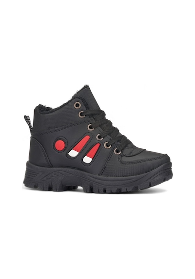 Günlük Unisex Kız Çocuk Bot Kürklü Astar Bağcıklı Fermuarlı Oval Burun Kaymaz Taban Bootie 389 Siyah Günlük Unisex Kız Çocuk Bot Kürklü Astar Bağcıklı Fermuarlı Oval Burun Kaymaz Taban Bootie 389 Siyah