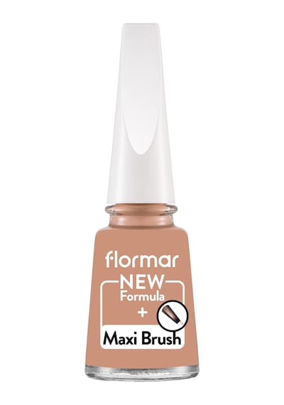 Flormar Klasik Parlak Bitişli Yüksek Pigmentli Oje -nail Enamel- 472 Caramel Latte New- 8682536036221 0