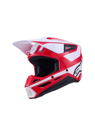 Alpinestars Sm3 Heath Off-road Kaskı Kırmızı Siyah Kırmızı - Siyah