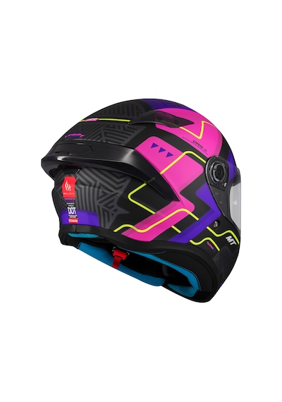 Mt Helmets Mt Helmets Targo S C8 Brık Kask Mat Pembe