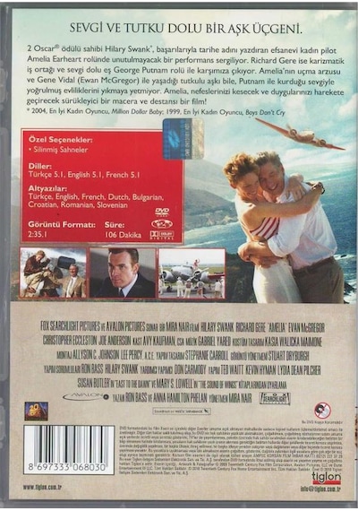 Amelia Dvd
