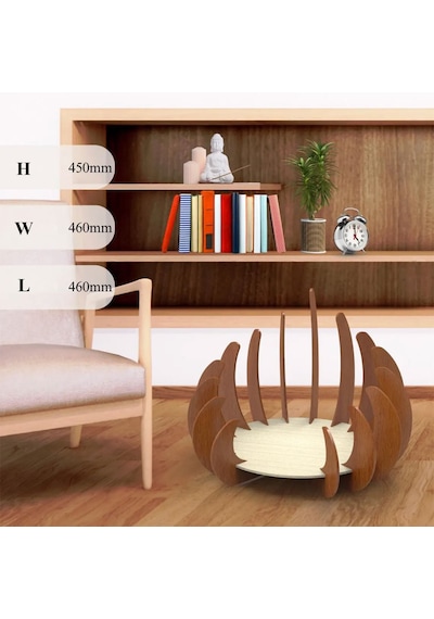 Galata Stant Taht Tipi Modern Ahşap Kedi Evi