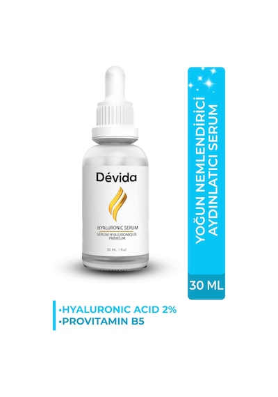 Devida Nemlendirici Aydınlatıcı Hyaluronique Premium Serum Aura Series A250 30 ML