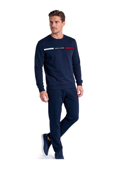 Pierre Cardin 6160 Erkek Uzun Kollu Eşofman Takımı-lacivert