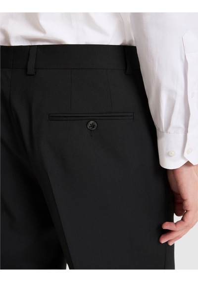Pierre Cardin Siyah Slim Tailored Fit %100 Yün Kruvaze Takım Elbise 50328721-vr046