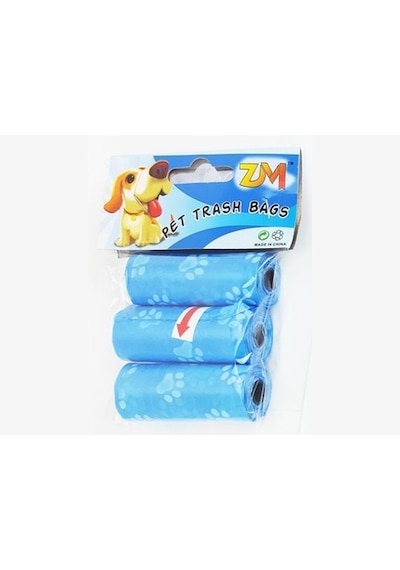 Petzoom Köpek Dışkı Toplama Poşeti 3 Paket tpt tpl tpl