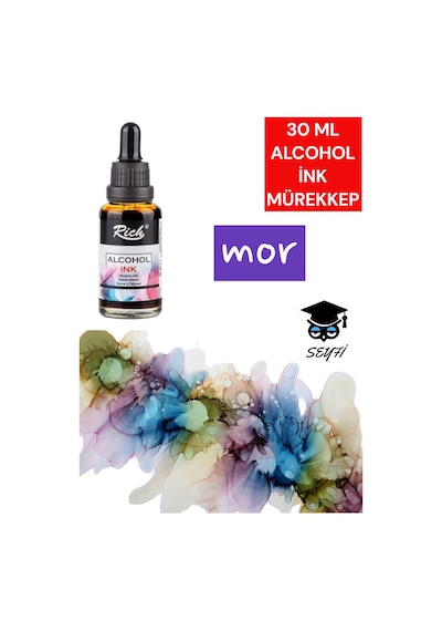 30 Ml Alcohol İnk Mürekkep Kahverengi