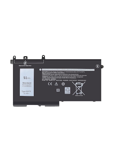 Dell Od4cmt, O93ftf Batarya A+++ Pil