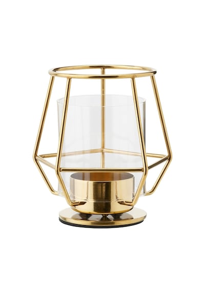 Tealight Mumluk, Sarı, 10 Cm Acı Kahverengi