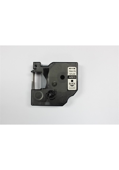 Prıntpen Dymo D1 45010 Seffaf Etıkete Sıyah 12mm X 7m -80173