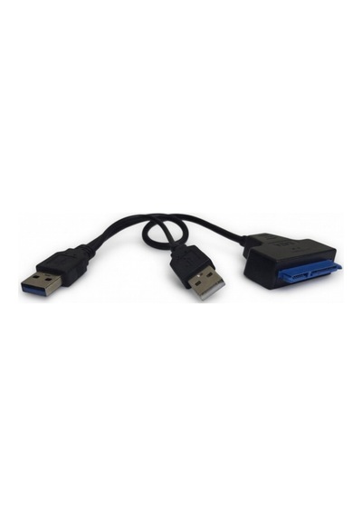 Usb 3.0 To Sata Dönüştürücü Kablo - 2.5 İnç Ssd/hdd Adaptörü - Çift Usb Girişli Hızlı Veri Aktarımı