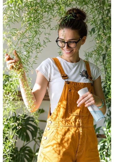 Tıcaro 300 Ml Sürekli Püskürtmeli Boş Sprey Şişesi, 360 Püskürtme, Şeffaf