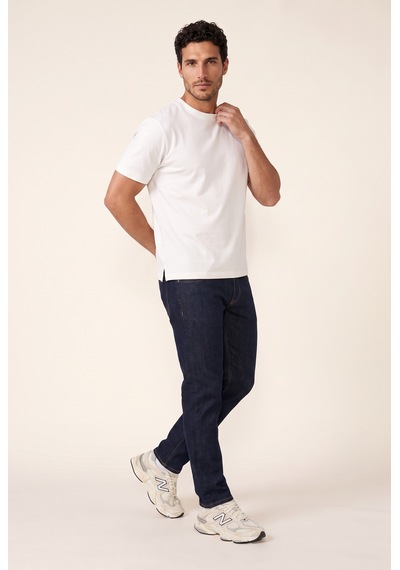 O Yaka Double Face T-shirt Jsco Ekru