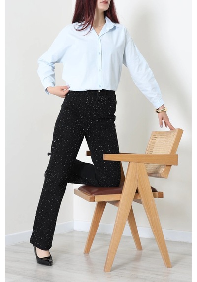 Modi Oversize Poplin Gömlek Bebemavi - 44091.2118. Açik Mavi