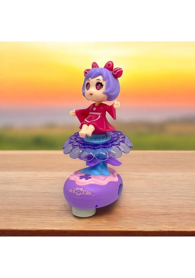 Rotate Petal Girl Işıklı Müzikli Haraketli Oyuncak
