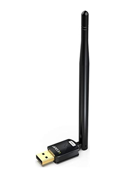 Pc İçin Usb Wifi Adaptörü, Masaüstü Dongle High Gain 6dbi Anten Desteği, Masaüstü Dizüstü Bilgisayar Desteği,
