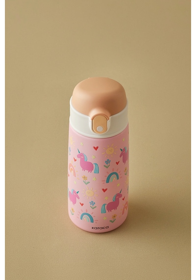 Karaca Little Joys Space Çelik Sızdırmaz Termos 500 Ml Pembe