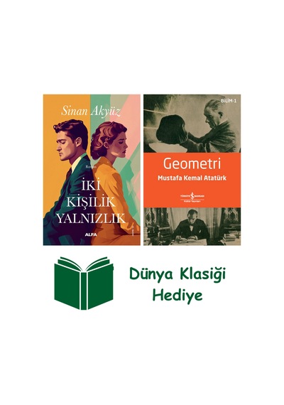 İki Kişilik Yalnızlık + Geometri + Dünya Klasiği Hediye