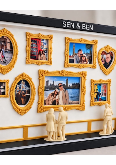 Kişiye Özel Anı Müzesi Fotoğraflı Dekoratif Çerçeve 15x10 Cm