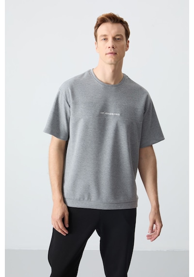 Tommy Life Gri Melanj Siyah Pamuklu Kalın Yumuşak Dokulu Oversize Fit Basic Erkek Eşofman Takım - 85261 Gri - Siyah Tommy Life Gri Melanj Siyah Pamuklu Kalın Yumuşak Dokulu Oversize Fit Basic Erkek Eşofman Takım - 85261 Gri - Siyah