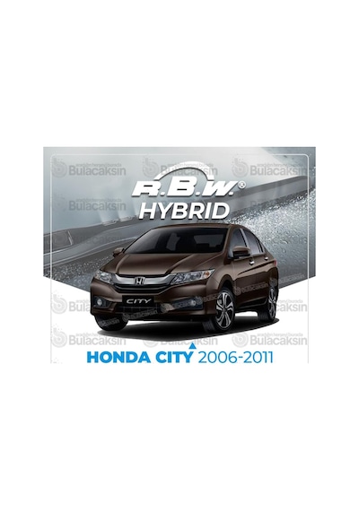 Rbw Hybrid Honda City 2006 - 2011 Ön Silecek Takımı - Hibrit