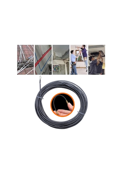 Eltos Kablo Kablo Kanalı Kablo Geçirme Elektrikci Sustası Takviyeli 10 Mt Ees001
