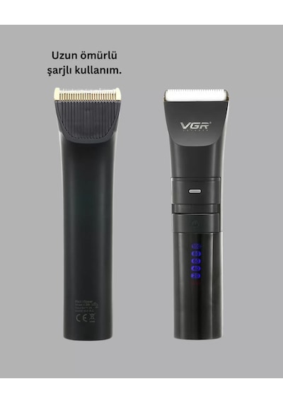 Erkek Saç Ve Sakal Kesme Makinesi Su Geçirmez Sessiz Motorlu Yeni Nesil 1 - 2 Saat