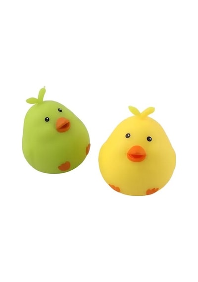 Sevimli Civciv Squishy Renkli Yumuşak Stres Atıcı Squishy - 1 Adet