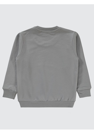 Ben10 Erkek Çocuk Sweatshirt 2-5 Yaş Gri