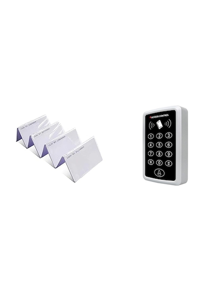 Kartlı Geçiş Paneli Ve 10 Adet Manyetik Rfid Proximity Kart