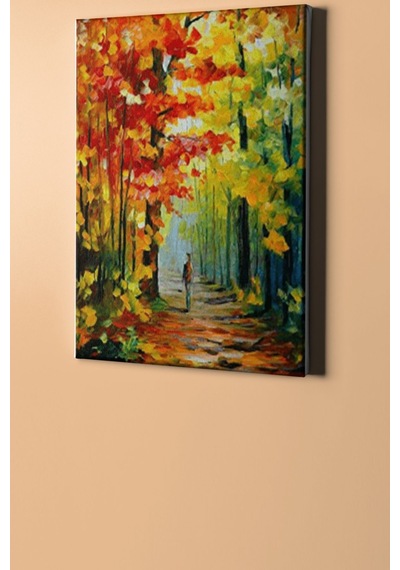 Webstyle Sayılarla Boyama Seti Kasnaklı Sonbahar 50 X 65 Cm
