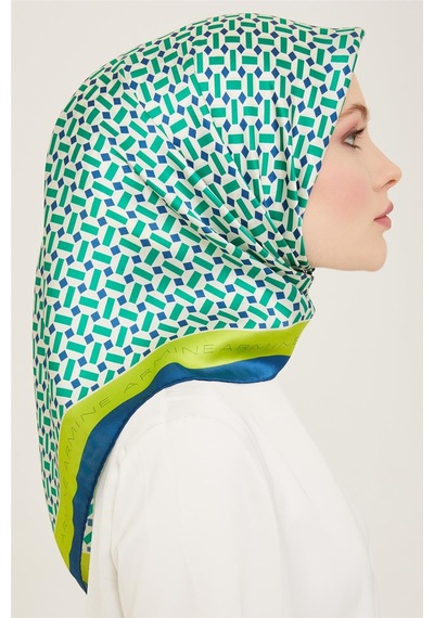Armine Twill İpek Eşarp 24ya9151 01 - Desenli