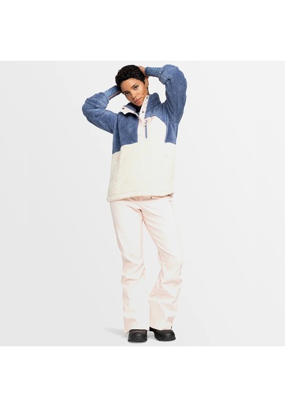 Roxy Alabama Mock Neck Kadın Mavi Polar Üst Erjft04830 Mavi